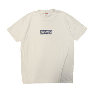 Vintage Supreme Blue Bandana Box Logo T-Shirt Size L